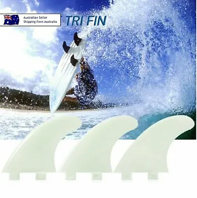 Surfboard FINS Medium Size Surfboard Set Of 3 Fins + Free Fin Key + You Choose • $27.75