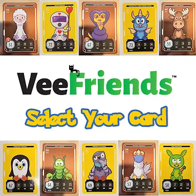 $7.25 • Buy VeeFriends Compete & Collect - Choose Your Card - All Cards - Zerocool Series 2