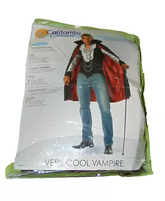 Very Cool Vampire Halloween Cosplay Costume Medium 40-42 Men New • $26.10