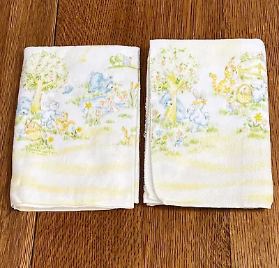 Vintage Dundee Baby Receiving Blankets 1978 Country Sunshine Set • $29.99