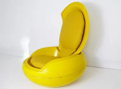 STUNNING VINTAGE SPACE AGE PETER GHYCZY REUTERS GARDEN EGG CHAIR - 1960's • $1572.37