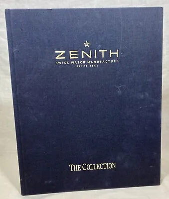 £119.99 • Buy ZENITH The Collection Catalogue Book Tourbillon Zero G Academy Minute Repeater /