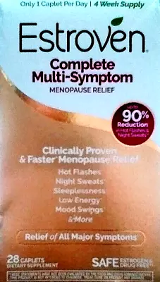 Estroven Complete Multi-Symptom Menopause Relief - 4 Week Supply Exp 02/2025 • $16.95