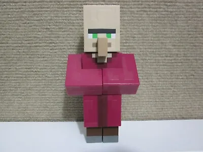 MINECRAFT Poseable Action Figure ~ Mattel Survival Mode Trading Villager • $28.50