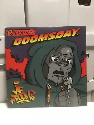 MF DOOM Operation Doomsday True OG 2LP Vinyl Record Fondle Em No Barcode • $666