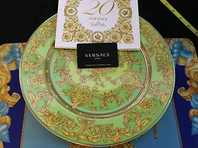 Versace Wall Plate Floralia Charger Service 12  Limited Ed . Prestige Gift • $344