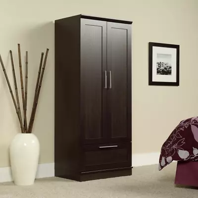 Wardrobe With Dakota Oak Finish Stylish Functional Furniture Storage Solution • $290.76