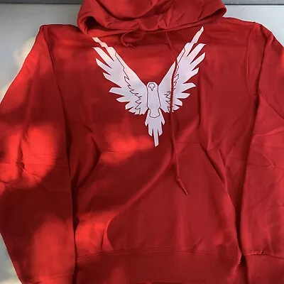 Maverick White/red Logo #SAVAGE Logan Paul Custom Print Graphic Hoodie #330 • $18.91