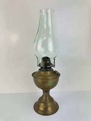 Vintage SUN B Brass Oil Kerosene Lamp • $149