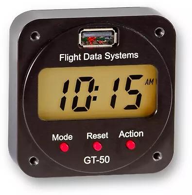 GT-50 USB Accelerometer G-Meter Clock Voltmeter Temperature • $254