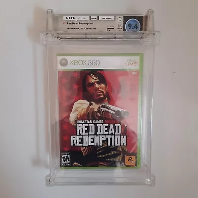 Red Dead Redemption Xbox 360 Game Wata Graded Brand New 9.4 B+ First Print Ntsc • £299.99