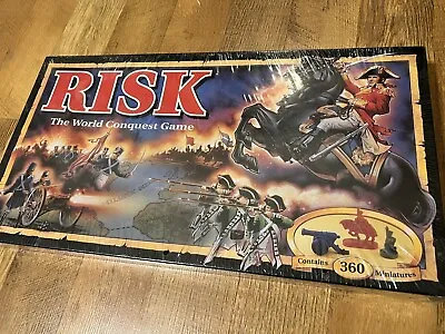 Vintage 1993 RISK World Conquest Board Game Complete FACTORY SEALED! • $69.95