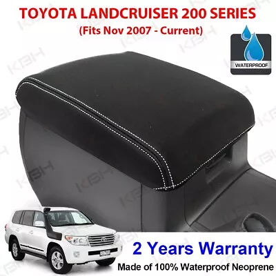 Waterproof Neoprene Console Lid Cover Fit Landcruiser 200 Series 2007-2023 • $39.99