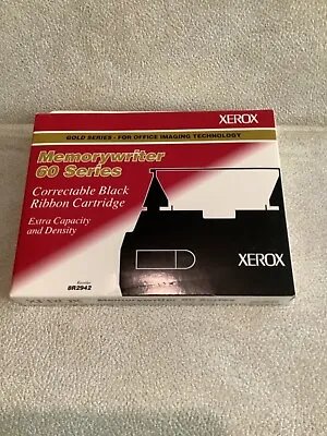 Xerox Memorywriter 60  Gold Series Black Ribbon Cartridge Extra Capacity 8R2942 • $14.50