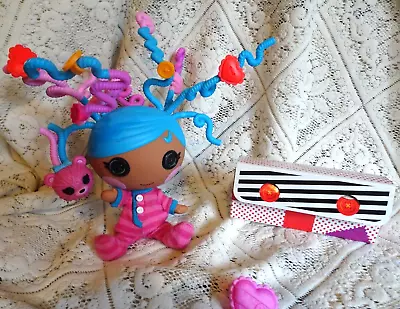 Lalaloopsy Littles Silly Hair Doll ~  Bundles Snuggle Stuff & Pet ~ Ooak Mix Up • $15