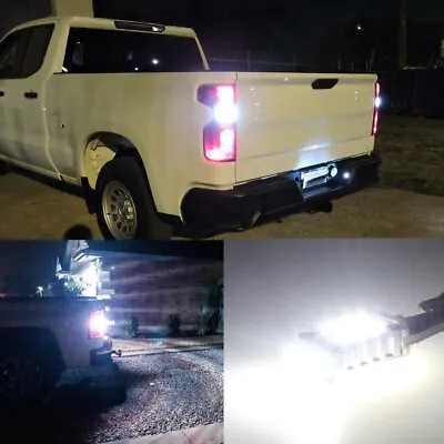 LED Reverse Backup Lights Bulbs 912 921 For Chevy Silverado 1500 2014-2022 White • $9.89