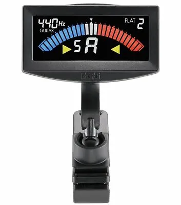 Korg PitchCrow-G Clip-On Tuner Black • $49.62