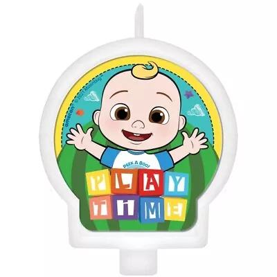 Cocomelon Party Supplies Play Time Candle (1 Piece / 6 Cm) • $9.95