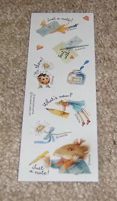 Hallmark Vintage Sticker Strip ~ Vera The Mouse By Marjolein BastinSticker RHTF • $3.99