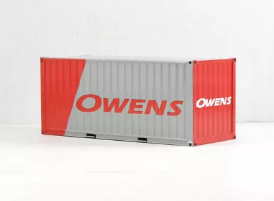 WSI 20Ft Shipping Container - Owens Transport Livery (02-3182) • $90