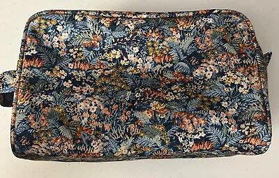 Liberty London Wash Bag In Connie Evelyn Brand New (Makeup / Toiletries Bag) • £19.99