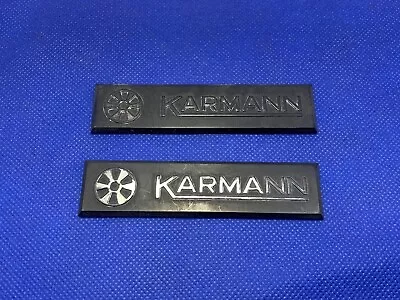 2 Vintage Rare NOS MK1 Karmann Cabriolet Fender Emblems Badge 155 853 901 • $40