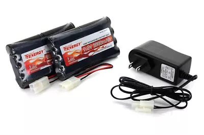 Tenergy 9.6V NiMH 2000mAh Battery Pack With Charger Option Lot • $19.99