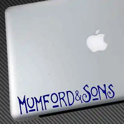 Mumford & Sons VINYL STICKER CAR DECAL Sigh No More And Cd Shirt Poster Folk • $4.99