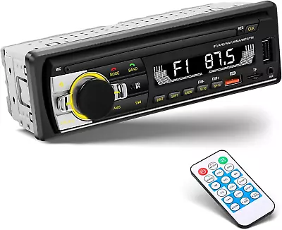 Bluetooth Stereo Radio Boat Marine Receiver FM System Wireless USB TF MP3 AUX • $19.04