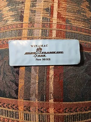 WINAMAC Blue Flame Inc Lp Gas Vintage Advertising Travel Sewing Kit • $8