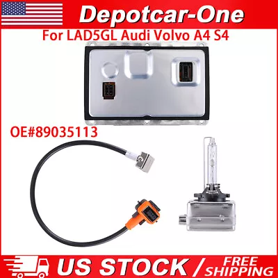 HID Xenon Ballast & D1S Bulb For LAD5GL AUDI Volvo A4 S4 Headlight Unit New USA • $40.85