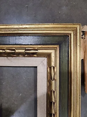  Vintage Wooden Frame Gold For Canvas 15 X 20 In Inside 24 X28 Out Super Nice  • $48