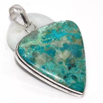 925 Silver Plated-Quantum Quatrro Ethnic Gemstone Handmade Pendant Jewelry 2  JW • $2.99