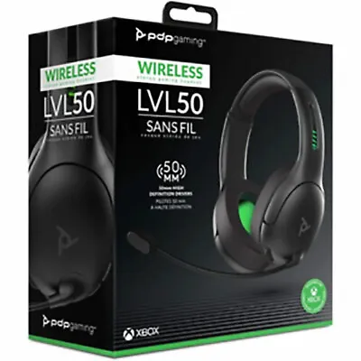 $123.40 • Buy Xbox One - PDP Gaming Xbox LVL 50 Wireless Headset NEW