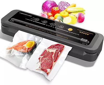 Megawise Vacuum Sealer Machine | 80Kpa Suction Power| Bags And Cutter Included | • $60.77