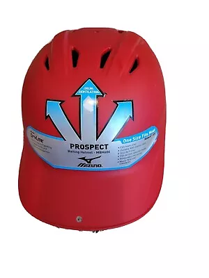 Mizuno Prospect Youth Batting Helmet MBH600 Red Maroon New 6” - 6 3/4”-NEW • $12.50