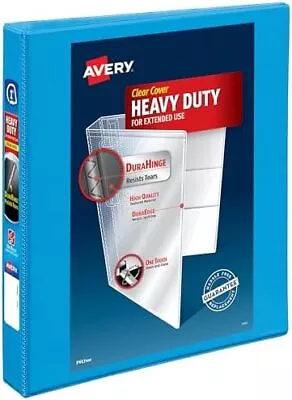 Heavy-Duty View 3 Ring Binder 1  One Touch Slant Rings Holds 8.5  X 11  Paper • $20.99