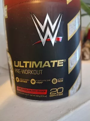 C4 ULTIMATE X WWE - PRE-WORKOUT: Blood Orange- 20 SERVINGS • $16.99