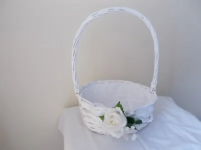 £15 • Buy Large Oval Confetti Basket, Wedding, Bridal Cones.