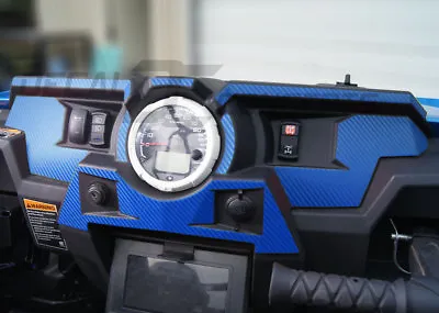 Polaris RZR 1000 Blue Carbon Fiber Dash Decal Dress Up Kit - 1000 Xp1k Razor • $19.99