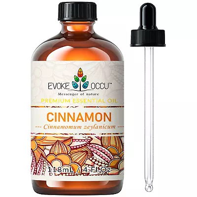 118ml/4 Oz. Cinnamon Essential Oil 100% Pure Natural Diffuser Aromatherapy Skin • $12.99