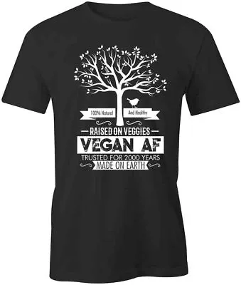 VEGAN AF TShirt Tee Short-Sleeved Cotton CLOTHING S1BSA252 • $17.99