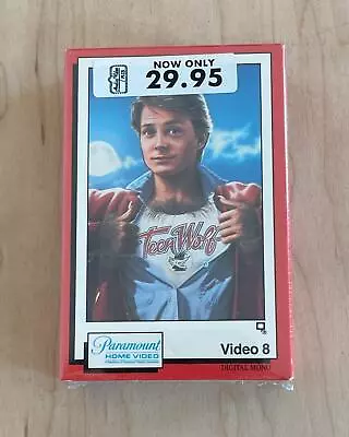 TEEN WOLF (1985) Sealed Video 8mm Cassette Paramount Werewolf Comedy Fantasy New • $123