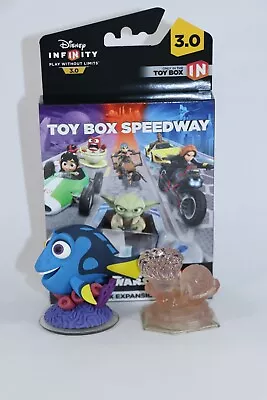 Disney Infinity 3.0 Dory Playset Figure & Toy Box Speedway Pack Bundle New • $14.77