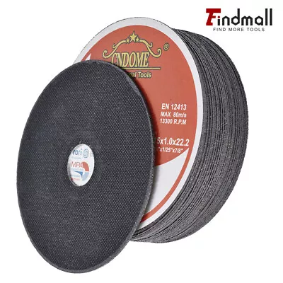 Findmall 100Pcs 6 X.045 X7/8  Cut-off Wheel Metal & Stainless Steel Cutting Disc • $53.39