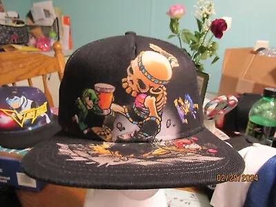 Zelda Tri-force Heroes Snapback Hat Nintendo Skeleton Nice!! • $12.99