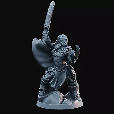 £6 • Buy Half Orc Barbarian Epic Fine Detailed DnD Miniatures RPG Tabletop Models