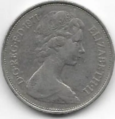 Ten Pence 10p 1971 • £2.99