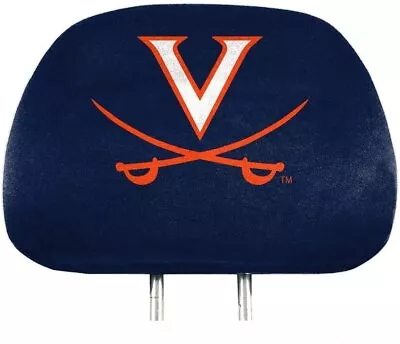 University Of Virginia Cavaliers Premium Pair Of Auto Head Rest Covers Full... • $18.79