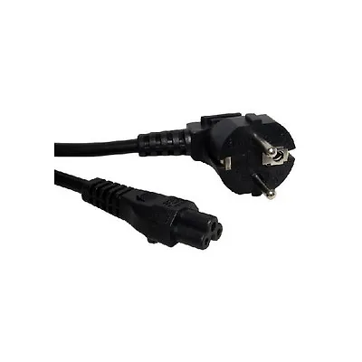 £4.72 • Buy EU (3 PRONG CLOVER LEAF) LAPTOP POWER LEAD CORD / CABLE For Laptop Adapter 2 Pin